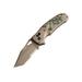Hogue SIG K320 AXG Scorpion Folding Knife 3.5in FDE Cerekote Finish CPM-S30V Tanto FDE Handle 6061-T6 Hard-Anodized Aluminum Handle 36368