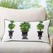 Topiary Outdoor Lumbar Pillow - Grandin Road