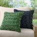 Lisette Outdoor Pillow - Dark Navy - Grandin Road