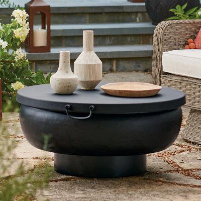 Titus Fire Pit Tray Lid - Grandin Road