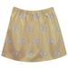 Girls Toddler Gold Georgia Tech Yellow Jackets All Over Print Skirt