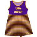Girls Toddler Purple Wisconsin-Stevens Point Pointers Tank Dress