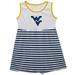 Girls Youth White West Virginia Mountaineers Tank Dress