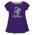 Girls Infant Purple Furman Paladins A-Line Top