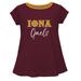 Girls Infant Maroon Iona University Gaels A-Line Top