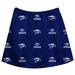 Girls Youth Blue Broward Seahawks All Over Print Skirt
