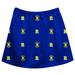 Girls Youth Blue Rochester Yellow Jackets All Over Print Skirt