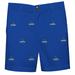 Youth Blue Cal State San Marcos Cougars Team Logo Structured Shorts