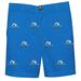 Youth Light Blue Cal State San Bernardino Coyotes Structured Shorts