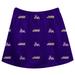 Girls Infant Purple James Madison Dukes All Over Print Skirt
