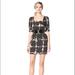 Jessica Simpson Dresses | Jessica Simpson | Splatter Sheath Dress Black With Bow Belt | Color: Black/Cream | Size: 6