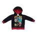 Disney Jackets & Coats | Disney Store Star Wars Hoodie Toddler Size 4 Black Red Pictures On Front Zipper | Color: Black/Red | Size: 4tb