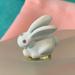 Kate Spade Jewelry | Kate Spade White Rabbit Ring Size 7 | Color: Gold/Silver | Size: Os