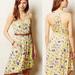 Anthropologie Dresses | Anthropologie Weston Dress Xs Yellow Floral | Color: Yellow | Size: Xs