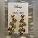 Disney Jewelry | Disney Baublebar Multi Colored Dangle Mickey Mouse Earrings | Color: Orange/Yellow | Size: Os