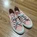 Converse Shoes | Converse Pink Scalloped Design Sneakers Size 6 | Color: Pink | Size: 6