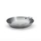 De Buyer Mineral B Frying Pan with Detachable Element, 24 cm, Steel, Silver, 35.61 x 27.99 x 8.41 cm