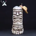 Tasse Tiki en céramique de la statue des équipements tasse en porcelaine créative tasse à bière et