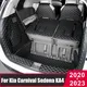 Tapis de coffre de voiture en cuir pour Kia Carnival Sedona KA4 2020 2021 2022 2023 7 sièges