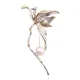 Broches Vintage en perles d'eau douce et fleurs pour femme épingle en forme de tulipe pour robe de