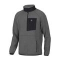 HUK Waypoint Fleece 1/2 Zip Jacket (Men's) (Size M) Charcoal Heather, Polyester