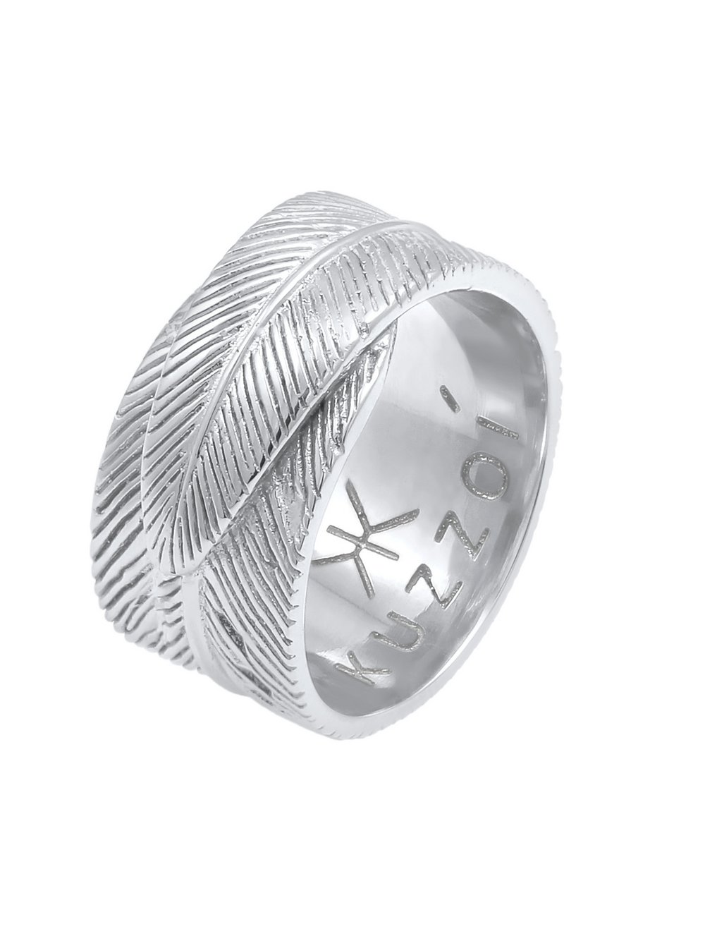 KUZZOI Ring Herren silber, 64 Image