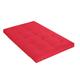 Matelas futon coeur latex ferme 13cm rouge 160x200