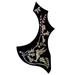 NUOLUX Pickguard Guitar Pickguards Strat Loaded Acoustic Custom Replacement Parts Celluloid Ply 3 Guard Screws Humbucker