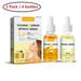 2 Pack Day and Night Face Serum with Hyaluronic Acid and Ferulic Acid Brightening Hydrating and Anti Aging Serum