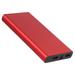 20000mAh Portable Charger Power Bank iMounTEK Portable External Battery Pack Phone Charger with Dual USB Output Ports Type C Micro USB Input for iPhone iPad Galaxy Android and Tablet (Red)