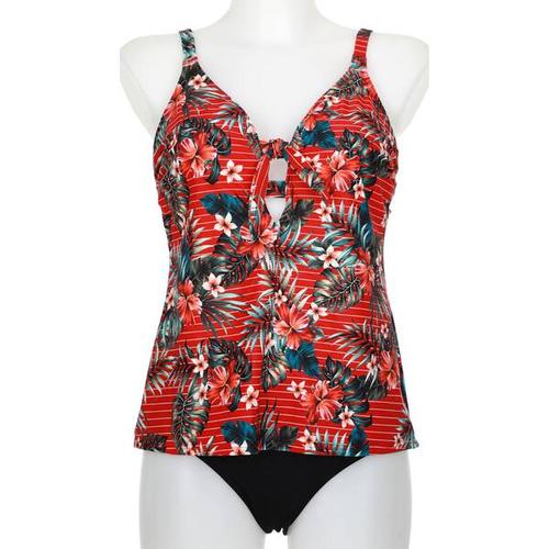 OLYMPIA Damen Bikini Tankini, Größe 38B in rot