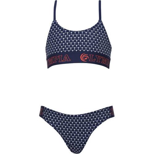 OLYMPIA Kinder Bikini Bikini, Größe 128 in blau