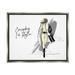 Stupell Industries Every Day I m Stylin Fashion Graphic Art Luster Gray Floating Framed Canvas Print Wall Art Design by Alison Petrie
