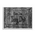 Stupell Industries Here Lies Izzy Ded Gravestone Graphic Art White Framed Art Print Wall Art Design by Lil Rue