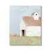 Stupell Industries Rural Countryside Field Casual White Barn House Painting Gallery Wrapped Canvas Print Wall Art Design by Amy Hall