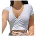 Women s Tops Drawstring Cute T-Shirts Sleeve Ruched Short Slim Crop Cropped Compression Long Sleeve Women Turtle Neck T Shirts for Women Cotton Active Tops Women Women Active Womens Tops