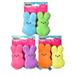 Bunnies Plush Catnip Cat Toys, Small, Pack of 2, Assorted
