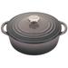 Le Creuset Signature Enameled Cast Iron 2.75 Qt Shallow Round Dutch Oven w/ Lid Cast Iron/Seasoned Cast Iron in Black | 5 H x 11.4 W in | Wayfair