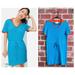 Anthropologie Dresses | Anthropologie Saylient Saphire Blue Collared Knit Mini Dress Size Medium | Color: Blue | Size: M