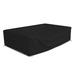 Arlmont & Co. Heavy Duty Outdoor Waterproof Patio sectional Sofa Cover, Outdoor Couch Lounge Patio Furniture Cover in Black | Wayfair