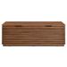 Render 47" Wood Grain Storage Bench by Modway Wood/Manufactured Wood in Brown | 16.5 H x 47 W x 18.5 D in | Wayfair EEI-6057-WAL