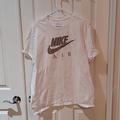 Nike Shirts | Nike The Nike Tee Nike Air Reflective T-Shirt | Color: White | Size: Xl