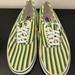 Vans Shoes | Kenzo Vans 2012 Collaboration Sneakers Men Us 7 Women 8.5 Green Yellow Stripe | Color: Green/Yellow | Size: 8.5