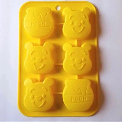 Disney Kitchen | Disney Winnie The Pooh & Honey Pot Large Silicone Mold | Color: Yellow | Size: Large Silicone Mold