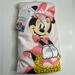 Disney Bedding | Disney Minnie Mouse Easter Blanket | Color: Pink/White | Size: 30”X40”