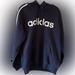Adidas Shirts | Adidas Men’s Long Sleeve Hoodie. Size L. Color Navy. | Color: Blue | Size: L