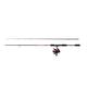 Abu Garcia Fast Attack Spinning Combo, Fishing Rod and Reel Combo, Spinning Combos, Predator Fishing,Pike/Perch/Zander, Unisex, Black/Red, 2.1m | 3-15g