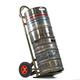 Zero 'Keg Mover' Hand Truck - Heavy Duty Sack Truck - Transport up to 3 30-Litre Kegs - Zero-Pivot System Reduces Load Weight by 50-100% - Ideal for Bars and Brewery's