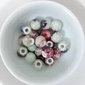 Perles en céramique faites à bricolage main pour fabrication de bijoux en porcelaine 10mm 40