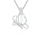 CLUCI – pendentif papillon en argent 925 breloques cadeau pour filles médaillon en argent